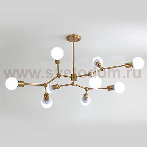 Люстра Italline Vega SP 6228/9 brass