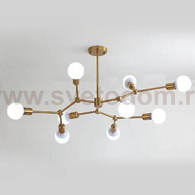 Люстра Italline Vega SP 6228/9 brass