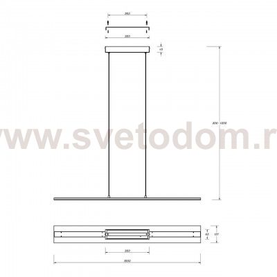 Подвесной светильник Vele Luce Massimo VL1503P24