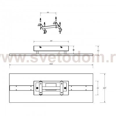 Потолочный светильник Vele Luce Massimo VL1503S14