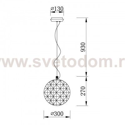 Подвесной светильник Vele Luce Letizia VL1710P01