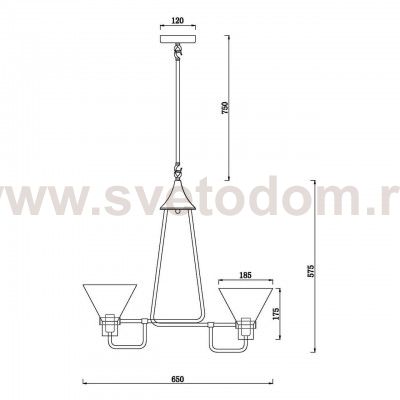 Подвесная люстра Vele Luce Lorenza VL1732L04