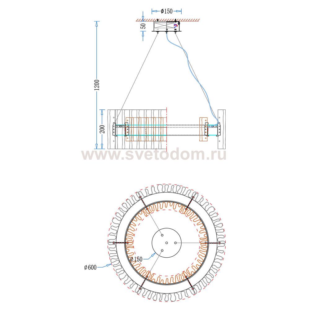 Светильник Wertmark WE117.01.103