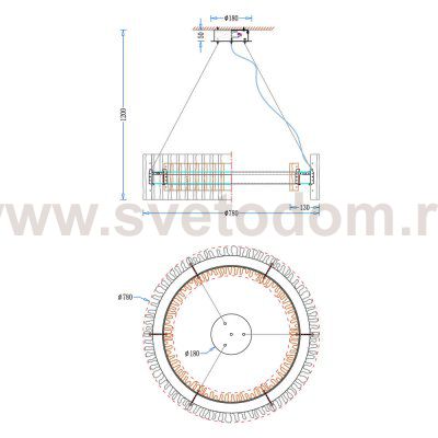 Светильник Wertmark WE117.02.103