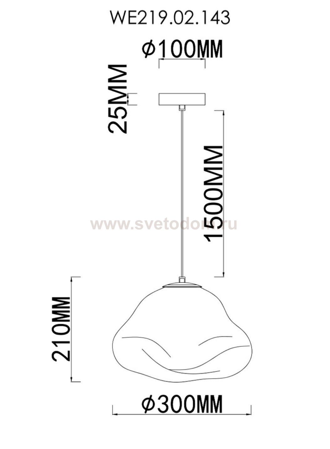 Светильник Wertmark WE219.02.143