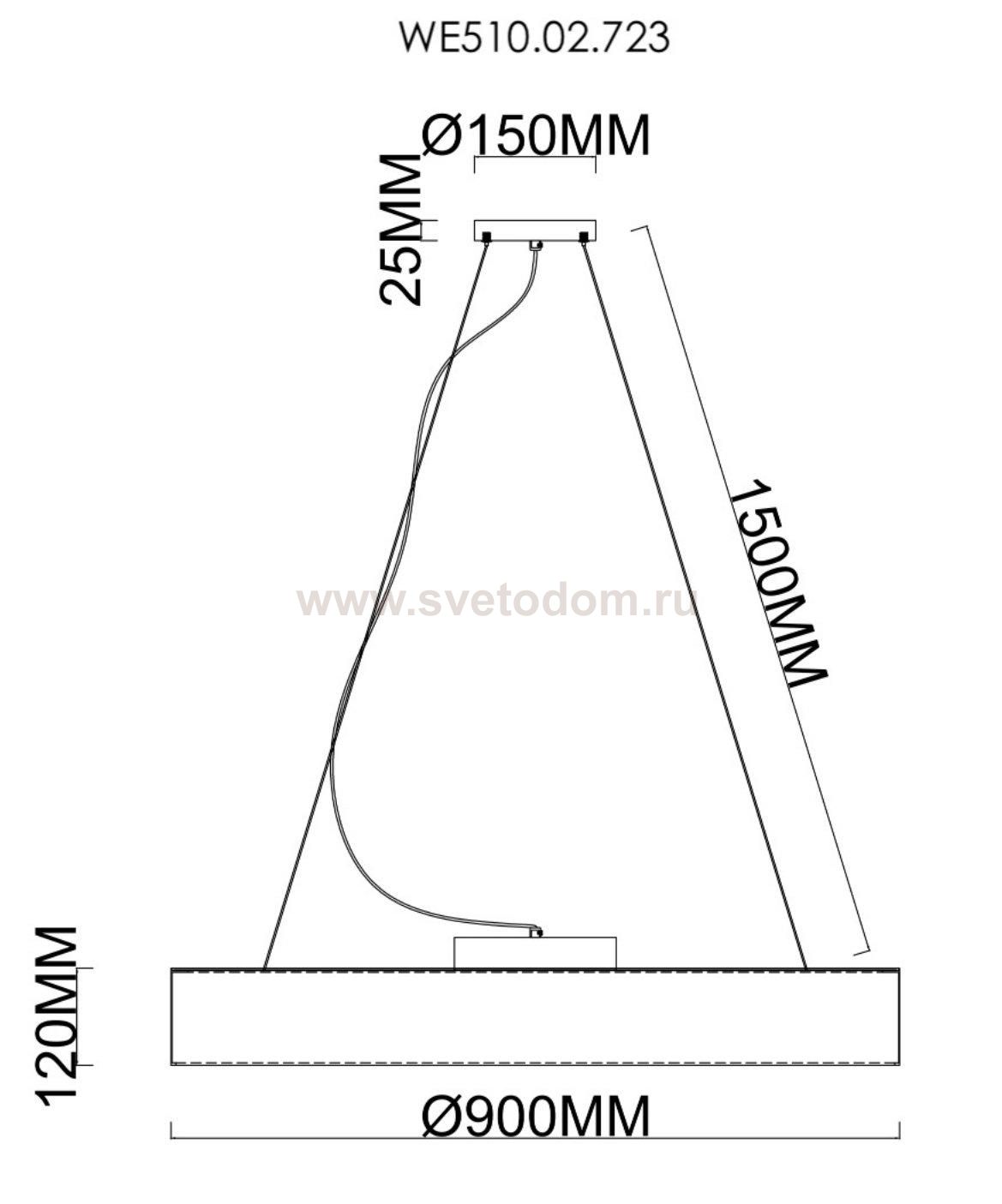 Светильник Wertmark WE510.02.723