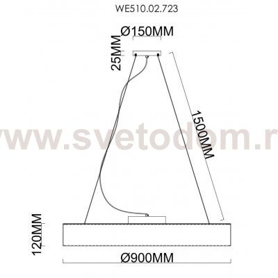 Светильник Wertmark WE510.02.723