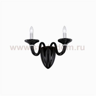 Светильник бра Ideal Lux WHITE LADY AP2 NERO