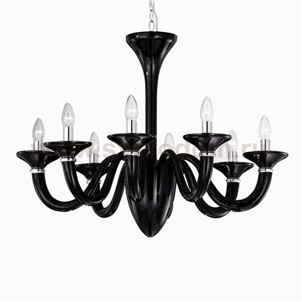 Люстра Ideal Lux WHITE LADY SP8 NERO
