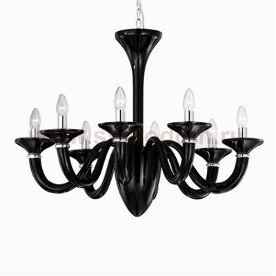 Люстра Ideal Lux WHITE LADY SP8 NERO