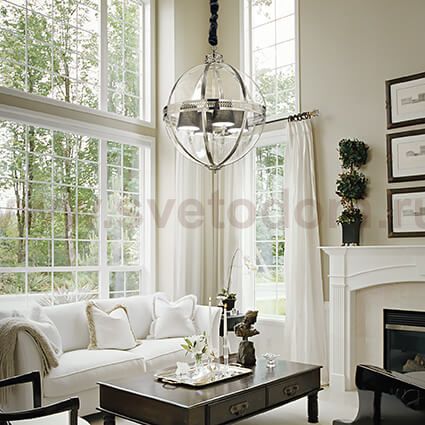 Люстра Ideal lux WORLD SP4 CROMO (156347)