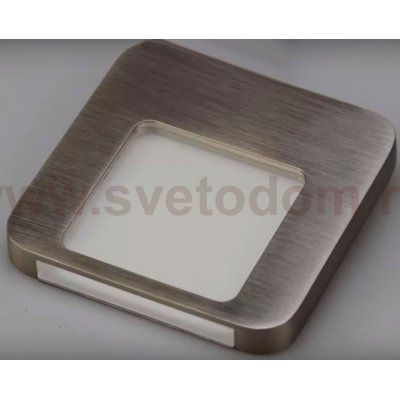 Zamel Светильник MOZA Сталь/Тепл.бел. в монт.коробку, 14V DC с резервным питанием (1.5 часа) (01-213-22)