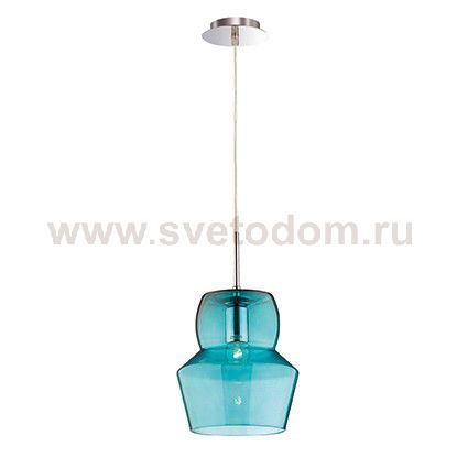 Подвесной светильник Ideal lux ZENO SP1 BIG AZZURRO (88969)
