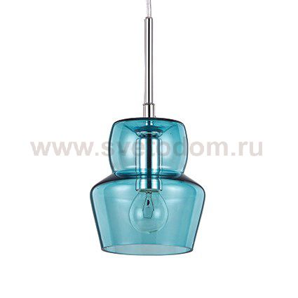 Подвесной светильник Ideal lux ZENO SP1 SMALL AZZURRO (36120)
