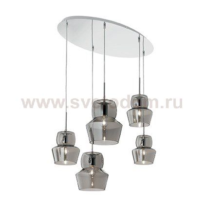 Подвесной светильник Ideal Lux ZENO SP5 FUME