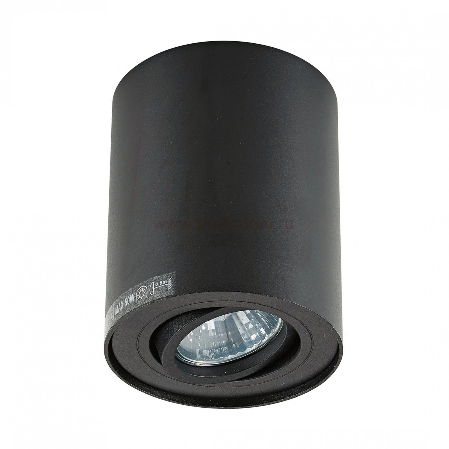 Светильник точечный Zumaline RONDOO SL 1 20038-BK