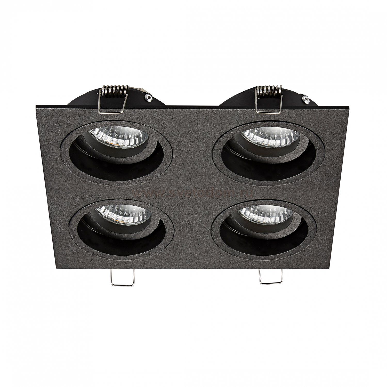 Светильник точечный Zumaline CHUCK DL4 SQUARE 20069-BK