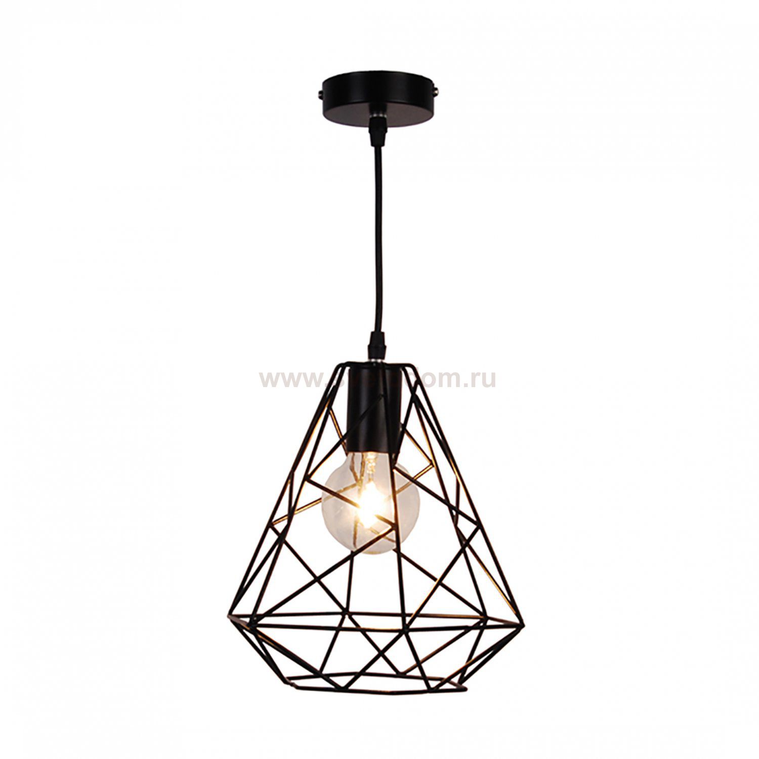 Светильник подвесной Zumaline ROD HP1463-BL