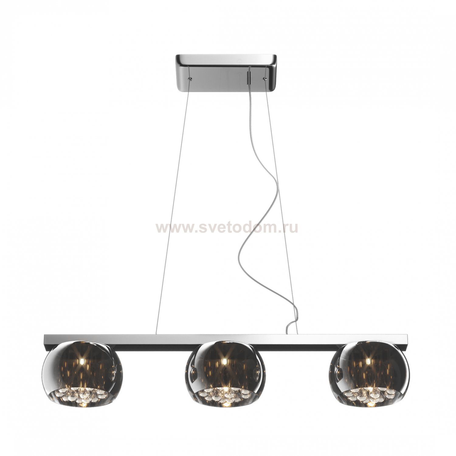 Люстра подвесная Zumaline CRYSTAL P0076-03S-F4FZ