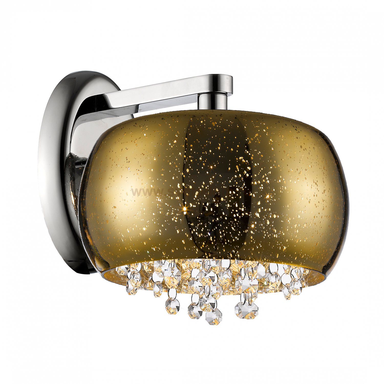 Светильник настенный Zumaline VISTA W0076-01E-F4GQ (gold)