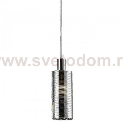 Светильник подвесной Zumaline PIOLI P0369-01D-F4GW (silver with stripes)