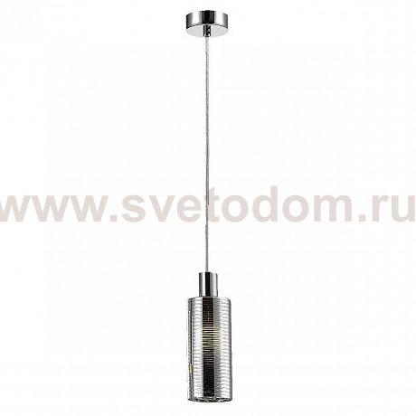 Светильник подвесной Zumaline PIOLI P0369-01D-F4GW (silver with stripes)