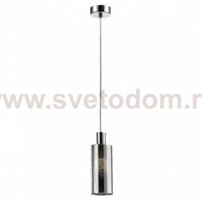 Светильник подвесной Zumaline PIOLI P0369-01D-F4GW (silver with stripes)