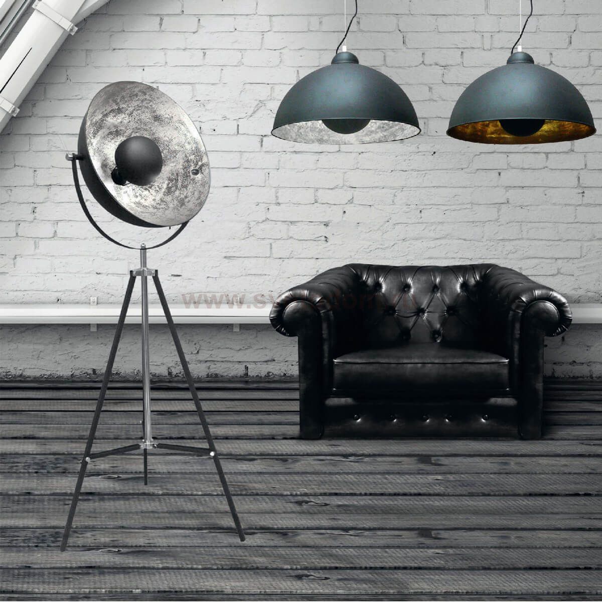 Светильник подвесной Zumaline ANTENNE TS-071003P-BKSI