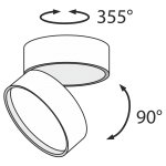 Потолочный светильник Maytoni C024CL-L18W4K Onda