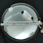 Светильник светодиодный 34W черный Maytoni C032CL-L43B4K