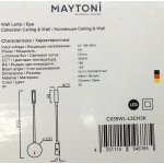 Светильник бра с выключателем Maytoni C035WL-L3CH3K