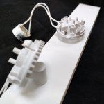 Основание под двойной светильник Maytoni C051CL-02W белый