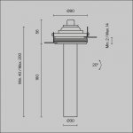 Встраиваемый светильник Maytoni C140TRS-L200-7W4K-BBS Focus T
