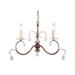 Люстра Natural concept LUN3 BRONZE LUNETTA