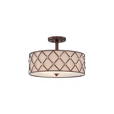 Потолочный светильник Natural concept QZ/BROWNLATT/SF BROWN LATTICE Потолочный светильник Natural concept QZ/BROWNLATT/SF BROWN LATTICE