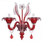 Светильник бра Ideal Lux CA VENDRAMIN AP2 ROSSO