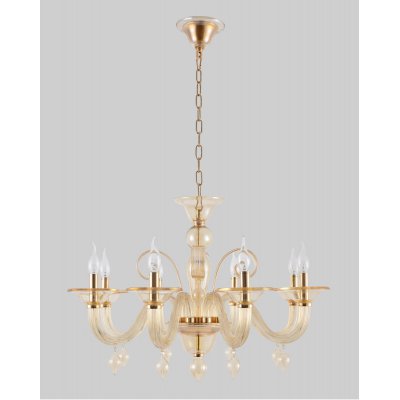 

Люстра Crystal lux CAETANO SP-PL8 AMBER 1292/308, 1292/308
