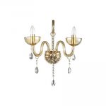 Светильник бра Ideal Lux CANALETTO AP2 AMBRA