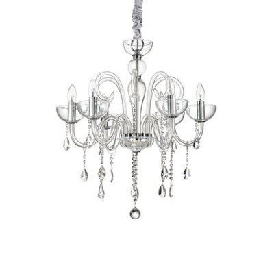 Люстра Ideal lux CANALETTO SP6 TRASPARENTE (27623)