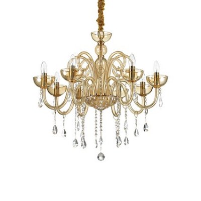Люстра Ideal Lux CANALETTO SP8 AMBRA