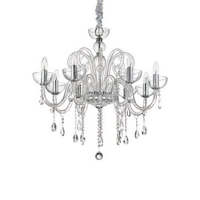 Люстра Ideal lux CANALETTO SP8 TRASPARENTE (27630)