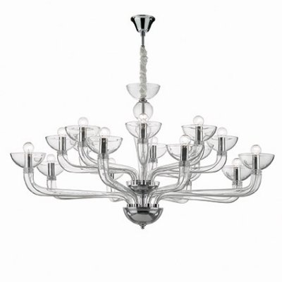 

Люстра Ideal Lux CASANOVA SP16 TRASPARENTE, CASANOVA SP16 TRASPARENTE