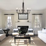 Люстра Natural concept CB8 BLACK CARISBROOKE