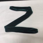 Чехол для люстры бархатный изумрудный 0.7м