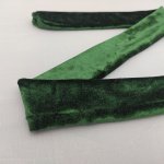 Чехол для люстры бархатный малахит (темно-зеленый) 0,7м