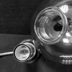 Плафон стекло прозрачное 150мм с резьбой 39мм CL102 Томми