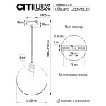 Подвесной светильник Citilux CL102633 Томми