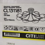Люстра потолочная Citilux CL131181 Октава