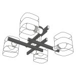 Люстра потолочная Citilux CL139242 Вирта