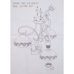 Люстра потолочная Citilux CL154131 Фуга